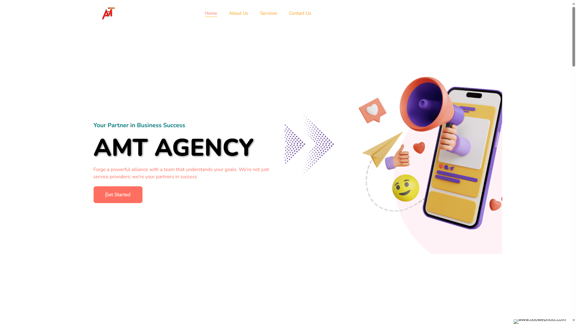 Static Landing Page